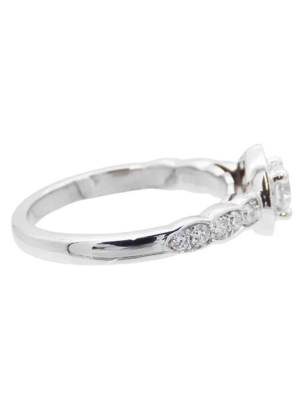 Chanel Coco Crush Ring Platinum Diamond Engagement D